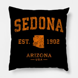 Sedona Arizona Vintage 1902 Style Desert Pillow