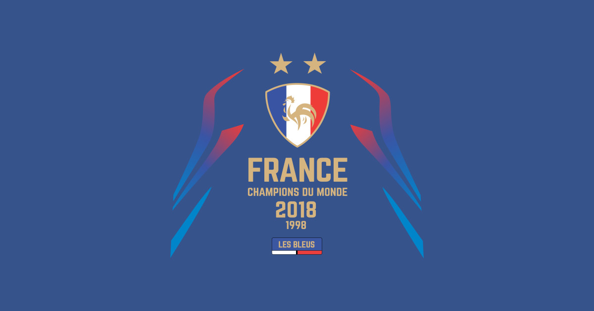 France Football World Cup 2018 Champions By Uniqapparel01