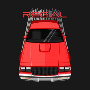 Buick Regal 1981-1987 - red T-Shirt