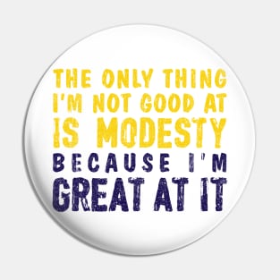 Modesty (Variant) Pin