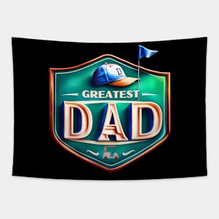 Hole in One Dad Tapestry