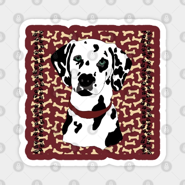 Dalmatian Magnet by Zodiart