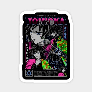 Demon Slayer Giyu Tomioka Water Hashira Magnet