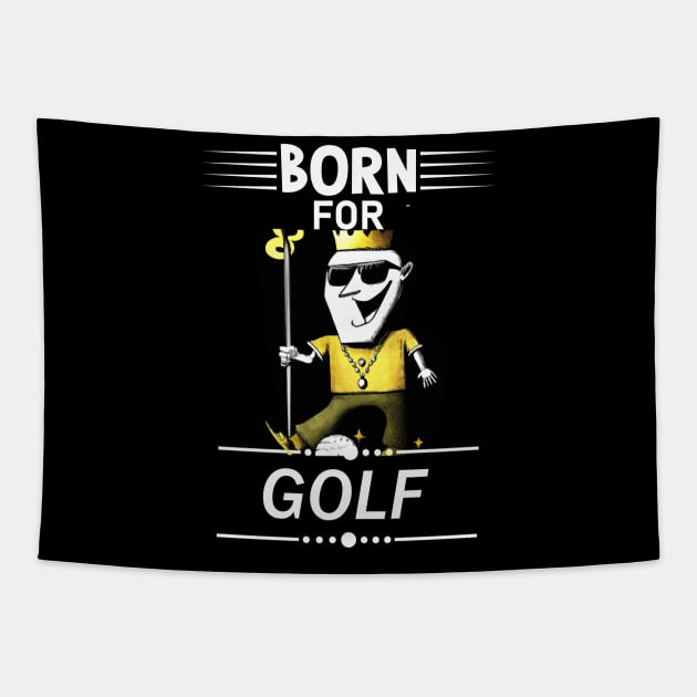 Funny Golfing Golf Quote Tapestry by Imutobi