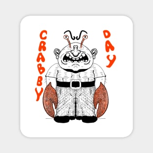 Crabby Day Magnet