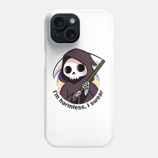 Cute funny grim reaper Phone Case