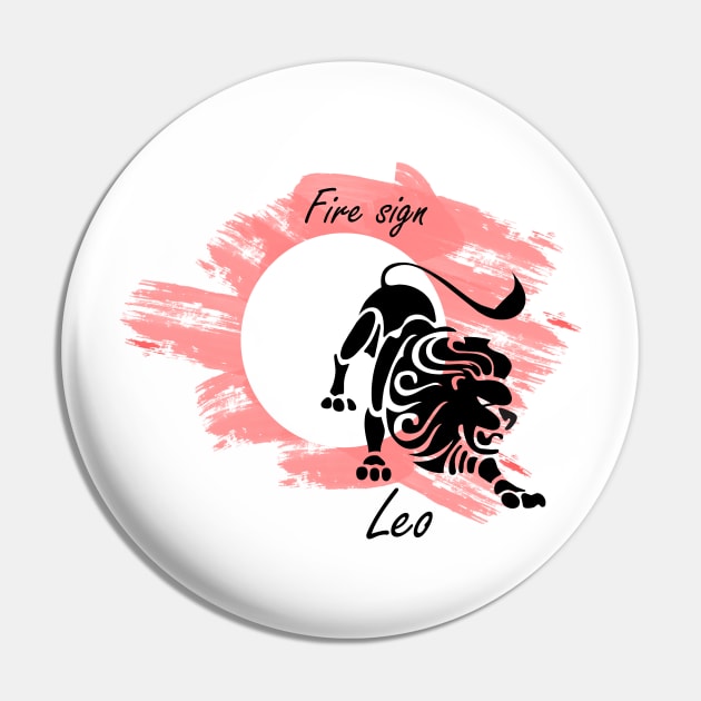 Leo Pin by Warp9