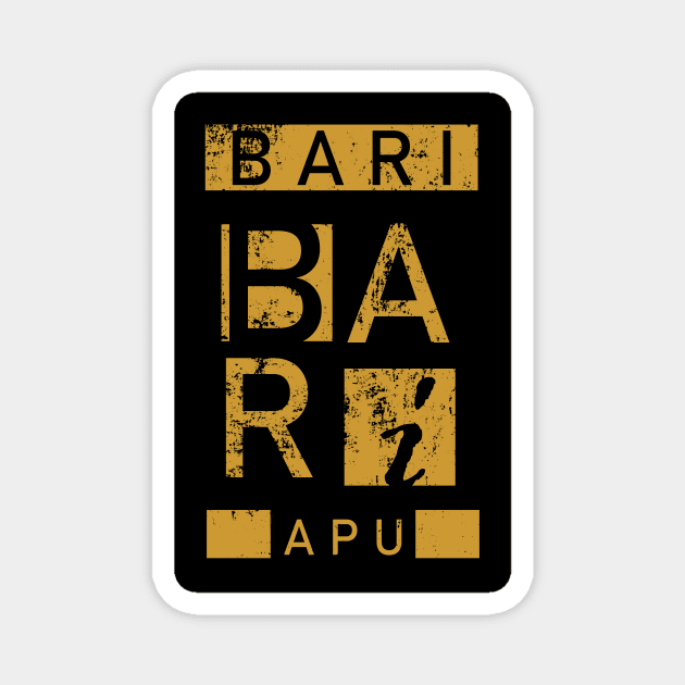 Ilocano Word Bari Bari Apu, Pinoy Folktale Magnet by blessedpixel