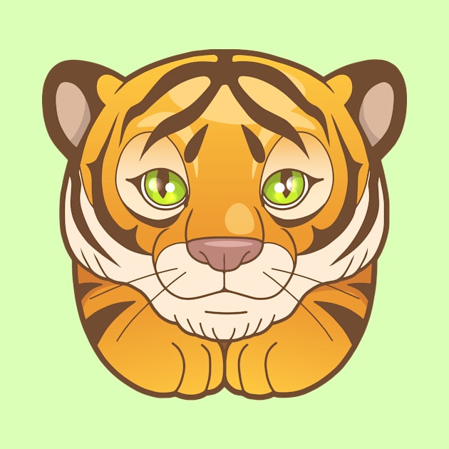 little cute tiger by YMFargon