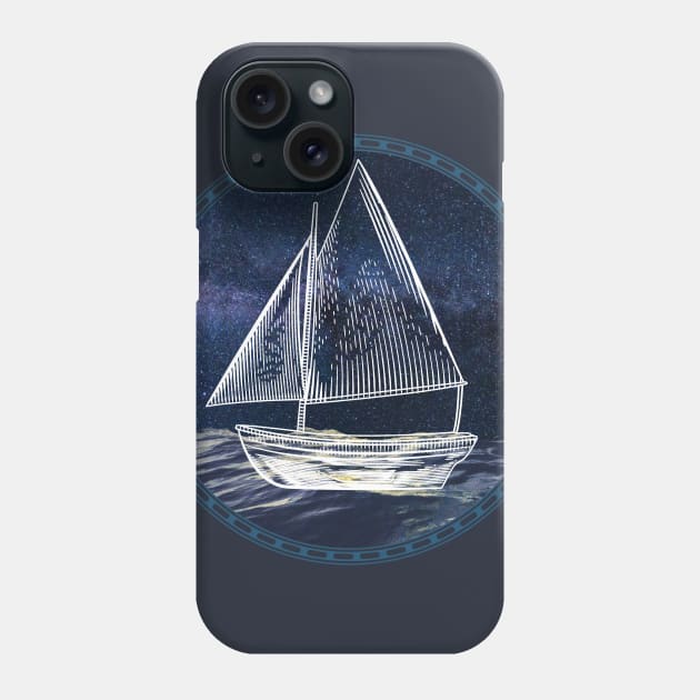 Sailboat Ocean Sailor Phone Case by letnothingstopyou