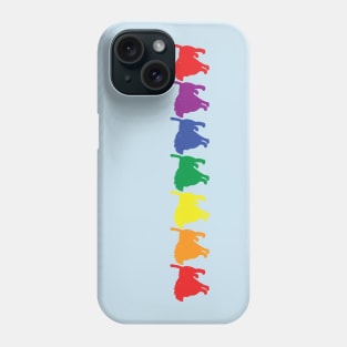 Colorful Dogs Pride Rainbow Phone Case