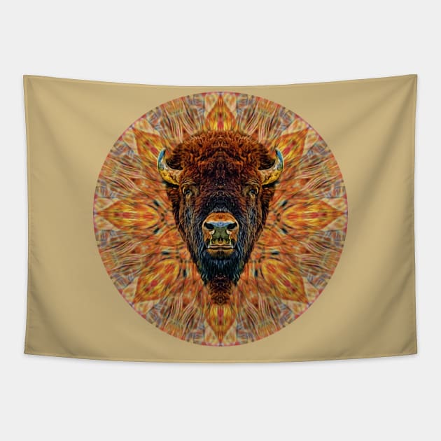 Bison Tapestry by Guardi