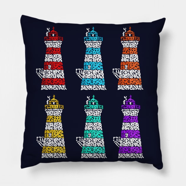 Lighthouse Pillow by Karotene