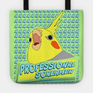 professional screamer - cockatiel Tote