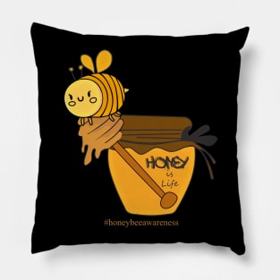 Honey Bee Jar of Real Sweetness - 20 April Pillow