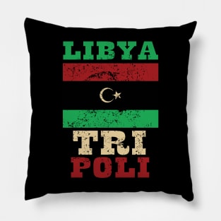 Flag of Libya Pillow