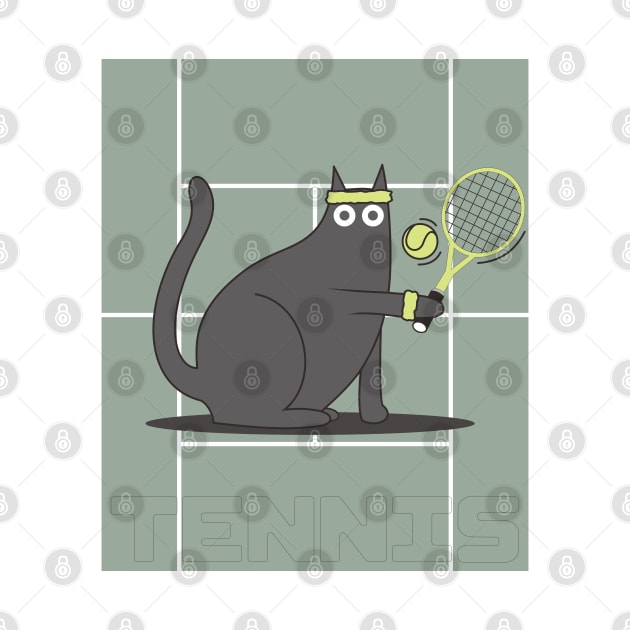 Tennis Cat by casetifymask