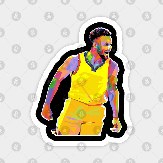 Steph Curry Magnet by Vector Baturaja