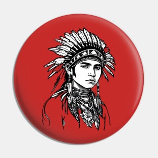 native american line art design Pin