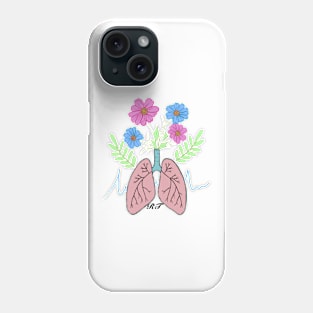 RT Floral Lungs Phone Case