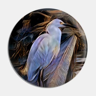 Great White Heron. Pin