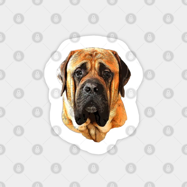 Boerboel Magnet by ElegantCat