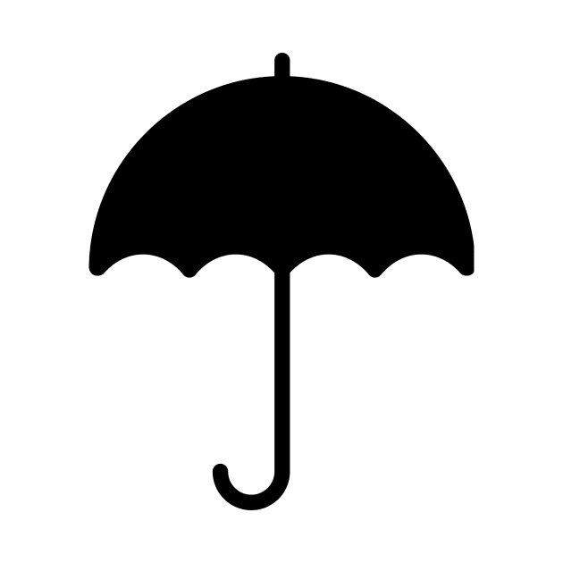 Black Umbrella by byebyesally