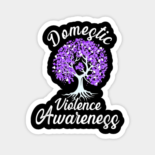 Domestic Violence Awareness Magnet by sevalyilmazardal