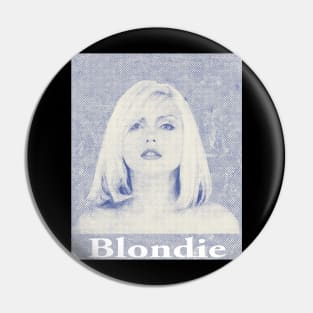 blondie Halftone Pin