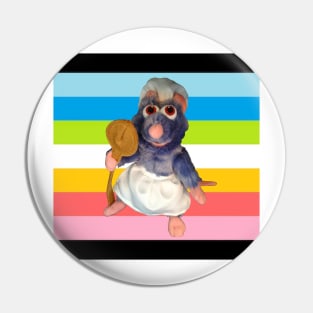 Ratatouille Queer Rights Pin