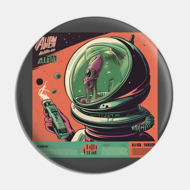Alien Space Vape Pin by JonHale