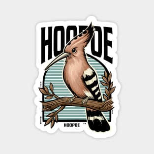 Hoopoe Bird Magnet