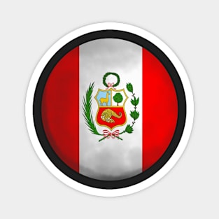 peru flag Magnet