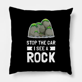 Stop The Car I See A Rock Pillow