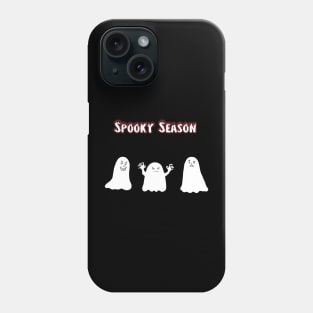 Three ghosts in Spooky Season Phone Case