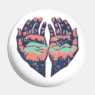 Palm Of Our Hands Pin