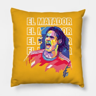 El-Matador Cavani popart Pillow