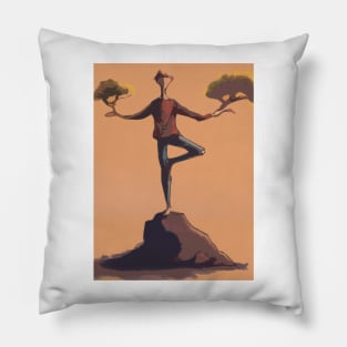 Yoga Tree Pose Pillow