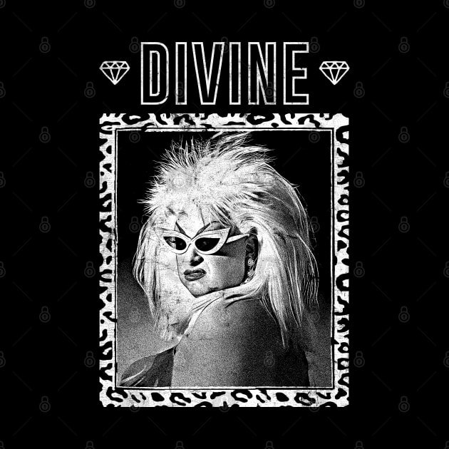 Divine \/\/\ 80s Retro Fan Artwork by DankFutura