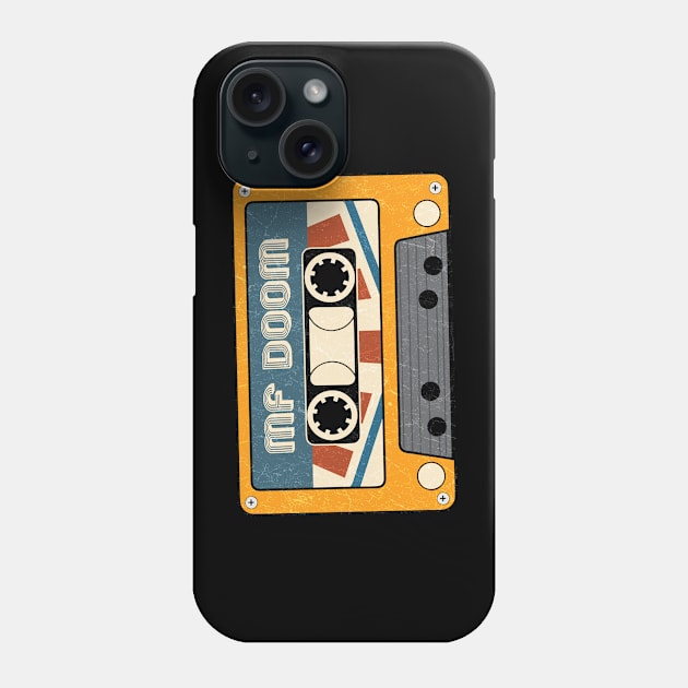 Cassette vintage mf doom Phone Case by bardo_bardon