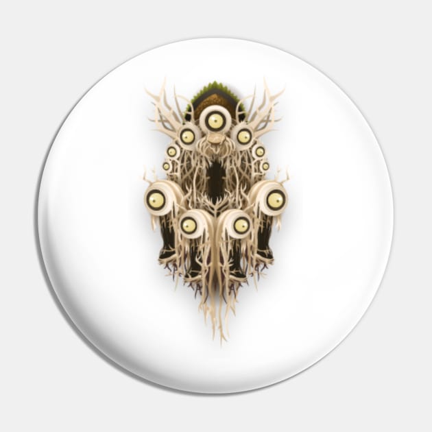 Giant Spriggan Glitch Pin by Yaelledark