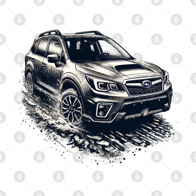 Subaru Forester by Vehicles-Art