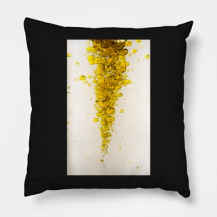 golden bubbles Pillow