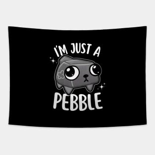 Cute Cartoon Character with Green Bow Kawaii Style Original Tapestry