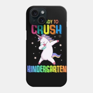 Tee - Unicorn I'm ready to crush Kindergarten 2020 Phone Case