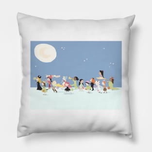 Halloween March 3 Pillow