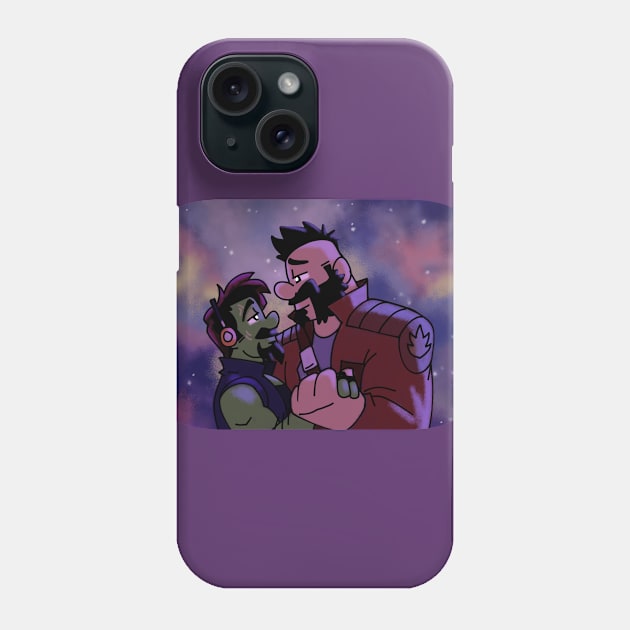 Hooked on a Feeling (AJ's Drawing Version) Phone Case by AJ & Magnus