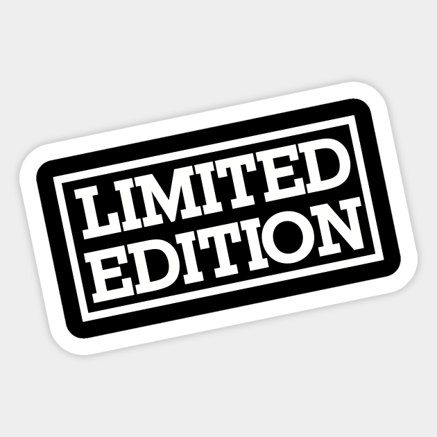 Indrukwekkend Kenia Zinloos Limited Edition - Limited Edition - Sticker | TeePublic