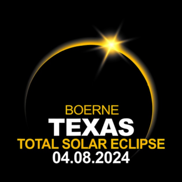 Boerne Texas Total Solar Eclipse 2024 by SanJKaka