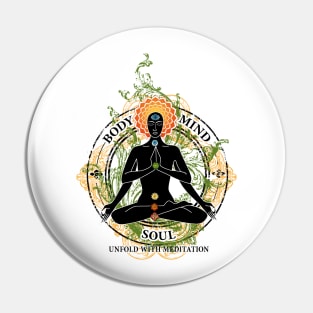 Yoga : Mind Body and Soul KUNDALINI Pin